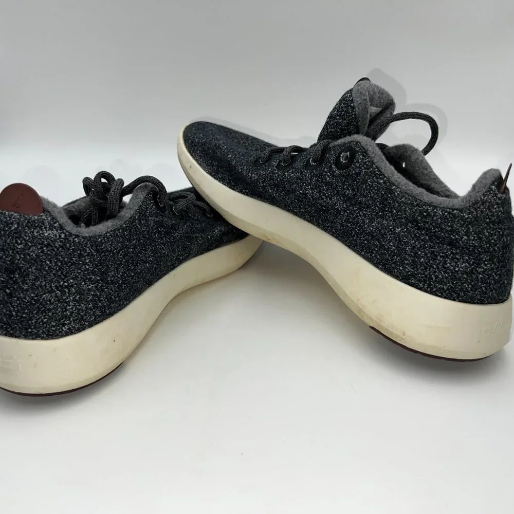 Allbirds Mizzle Men’s Wool Runners Grey‎ Reinforced Sole Size 14
